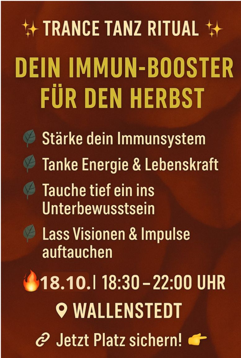 Trance Tanz Immun Booster 18.Oktober
